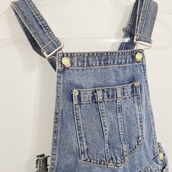 Anthropologie Pilcro denim cutoff shortalls distressed shorts Womens size 29 NEW - Picture 6 of 9